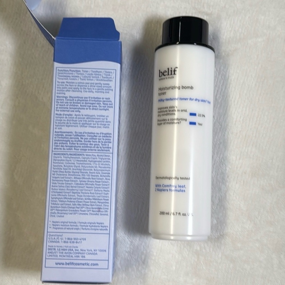 Belif Moisturizing Bomb Toner 200ml/6.7oz NEW - Picture 7 of 7